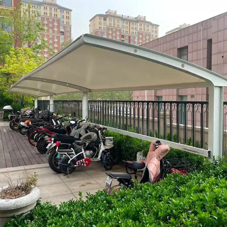 全南县膜结构电动车棚